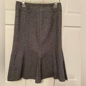 Vintage fit and flare grey skirt US size 6